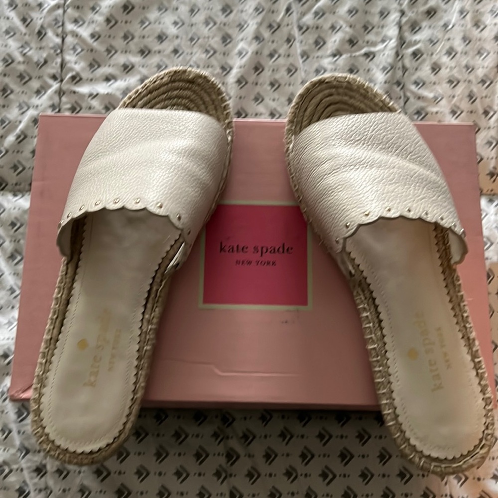 Kate Spade Giovanna slip on flat sandal